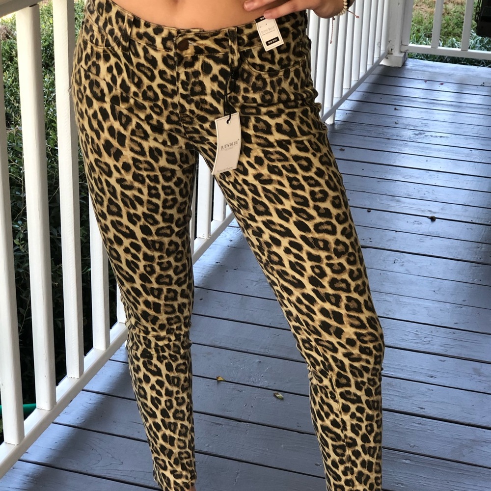 Judy Blue Leopard Pants